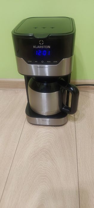 Ekspres przelewowy renomowanej firmy Klarstein
 TK8 Arabica.