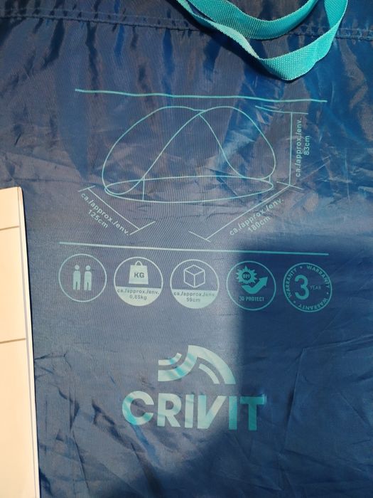 Tenda de praia Pop-Up Crivit (LIDL)