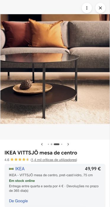 Mesa de centro Ikea