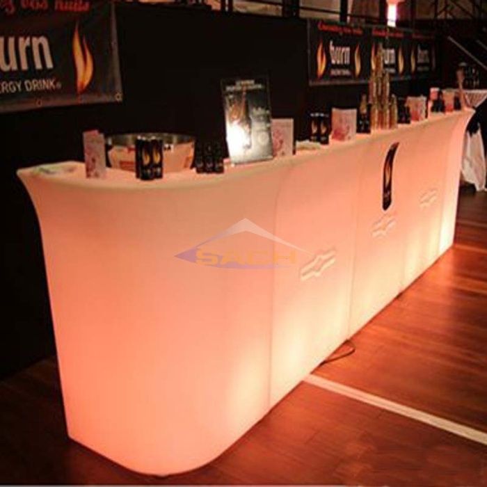 Balcão bar com luz led modelo Jumbo