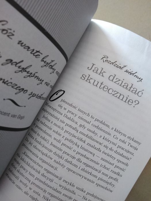 "Diablica w pracy" Elizabeth Hilts