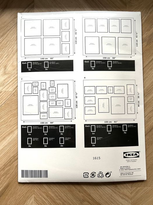 Nowy zestaw szablonów do aranżacji obrazów Ikea Måtteby