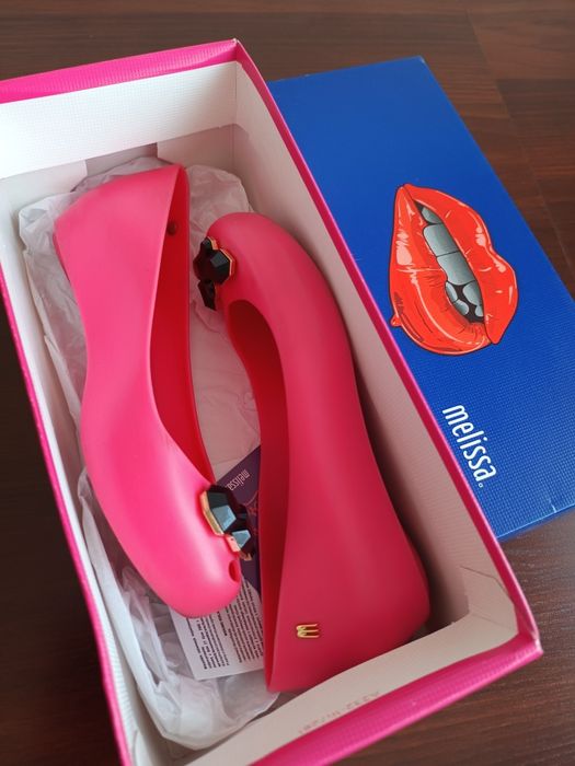 Melissa baleriny fuksja koturn 37