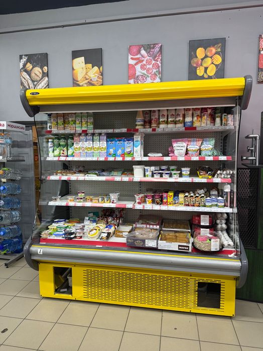 Холодильна гірка для молочних продуктів