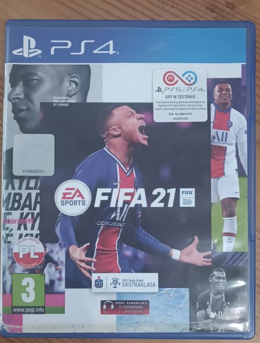 FIFA 2021 ps4 gra
