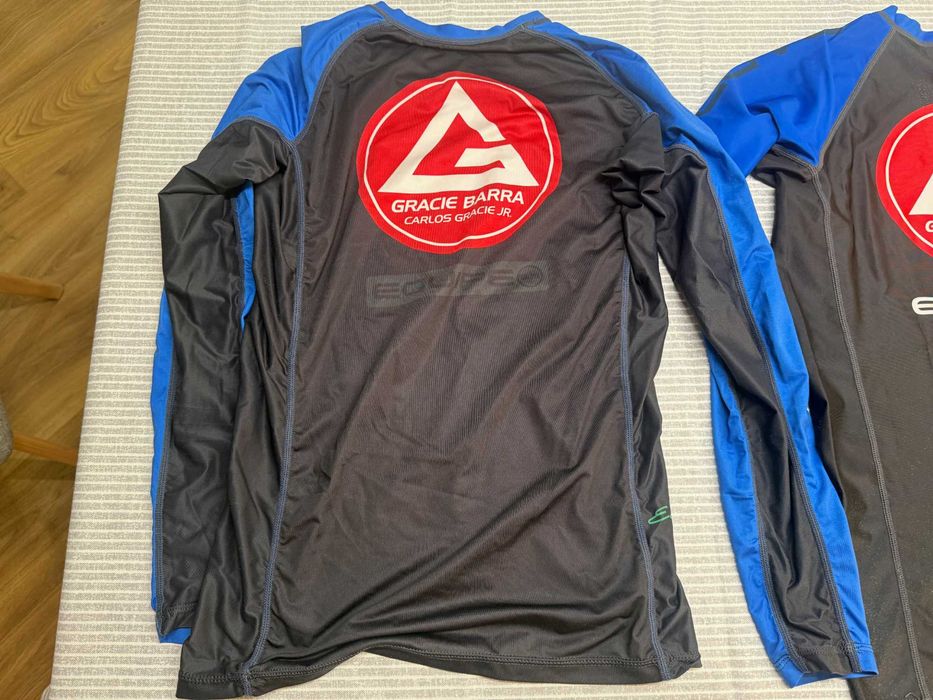Gracie Barra Rashguard longsleeve azul M