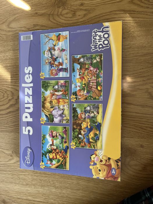 Puzzle 5 em 1 em bom estado