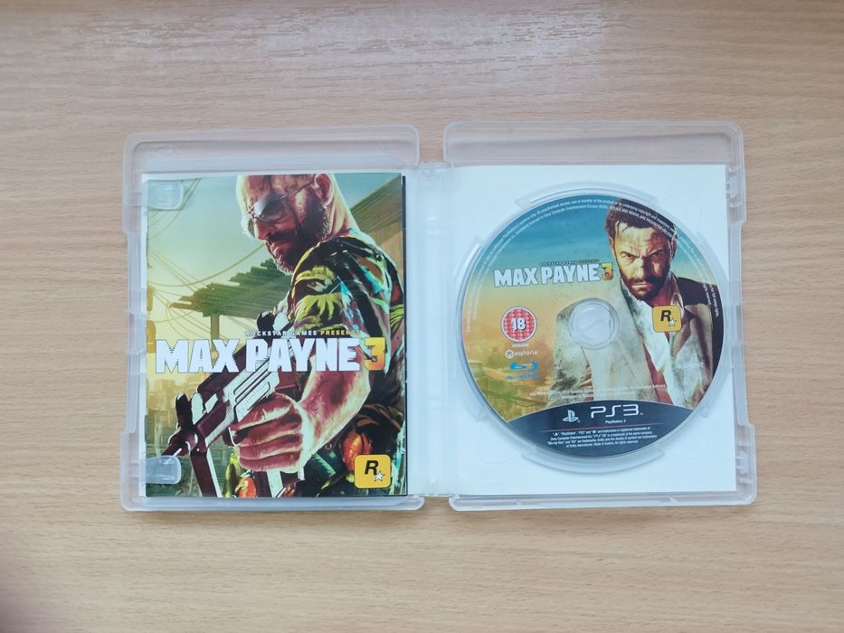 Max Payne 3 ps3,,, PlayStation 3, stan bardzo dobry, wysyłka olx