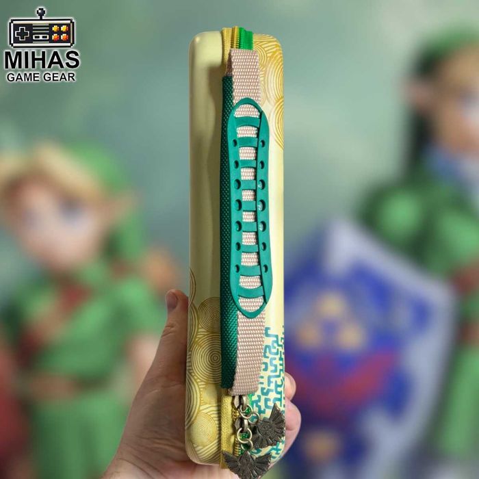Чохол для консолі Switch Набір 4в1 - The Legend of Zelda стіки, скло