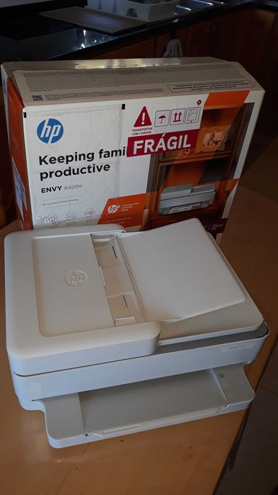 HP Envy 6420e Multifunções WiFi Branca