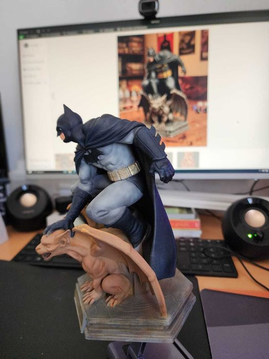 Batman  Estátua pintada à mão  18cm Escala 1:10 Action Figure