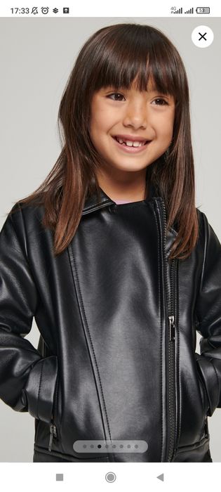 Куртка косуха дівчинка дешево sinsay