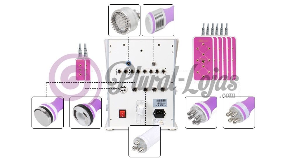 CAVITACAO  9 EM 1 - RADIOFREQUENCIA + VACUO+ LIPOLASER+CRIO