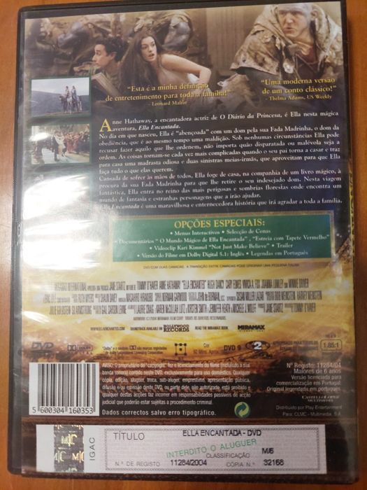 Dvd - Ella Encantada