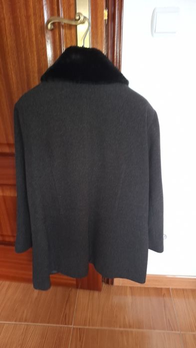 Casaco de fazenda gola de pêlo