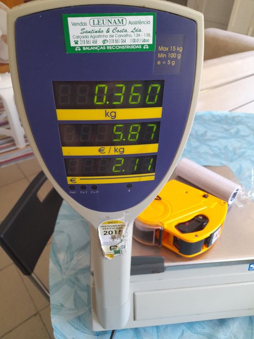 Balança digital Sigma para mercearia 15kg