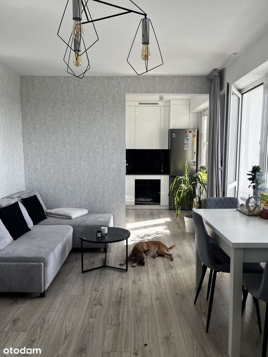 Nowoczesne 2 pokoje po remoncie | 41 m² | 2 loggie | widok na Wisłę