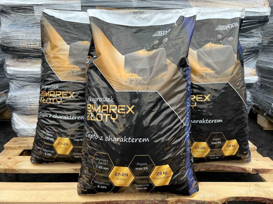 Węgiel Groszek BIMAREX ZŁOTY 27-29 MJ/kg Transport!