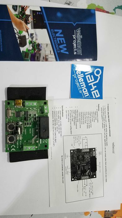 Módulo - Temporizador Universal com Interface USB - VM206 Velleman