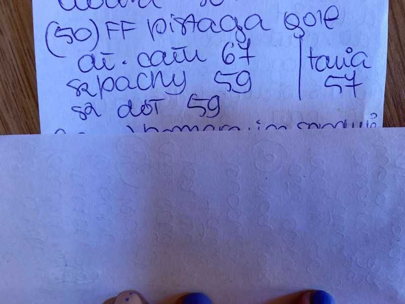 Xxxl 50 52 +size bluzka tekstura prazkowana paski golf półgolf