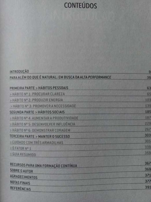 Os Seis Hábitos de Alta Performance - Brendon Burchard