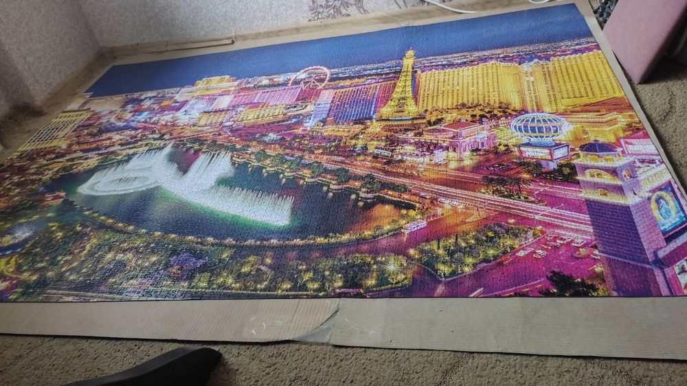 Пазл Clementoni Las Vegas 6000 елементів