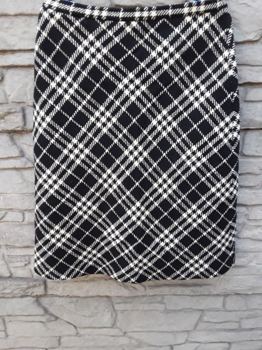 Burberry юбка из шерсти