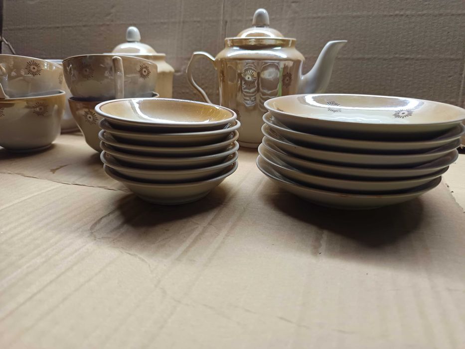 Чайний сервіз Кульбаба, клеймо Баранівка