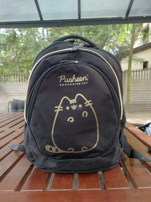 Plecak czarny Pusheen