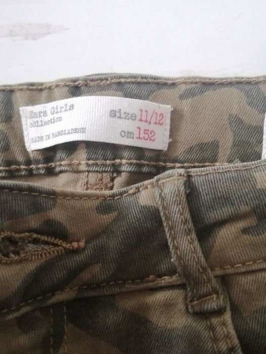 Spodnie bojówki Zara r. 152