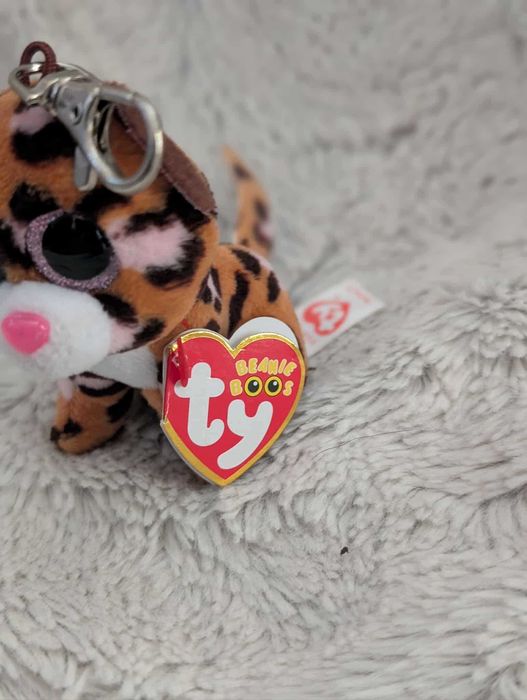 TY Beanie Boos Patches brelok clip lampart