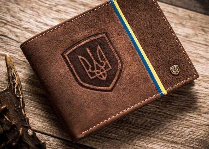 Гаманець новий чоловічий peterson-коричневий