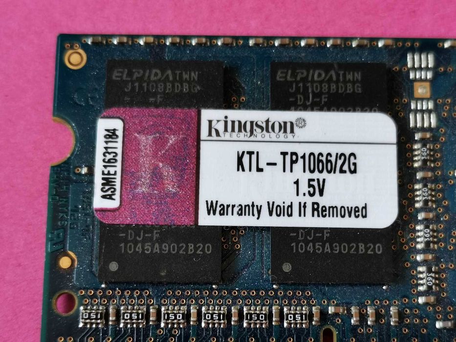 DDR3 2GB KingSton 8500  1066