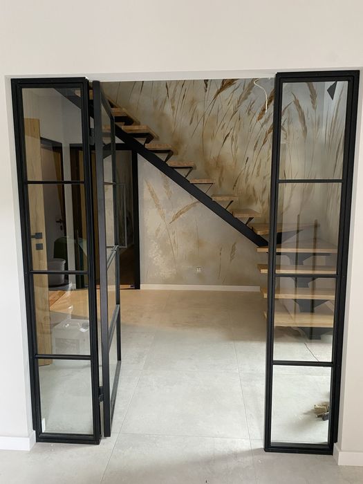 Drzwi loftowe/ścianka