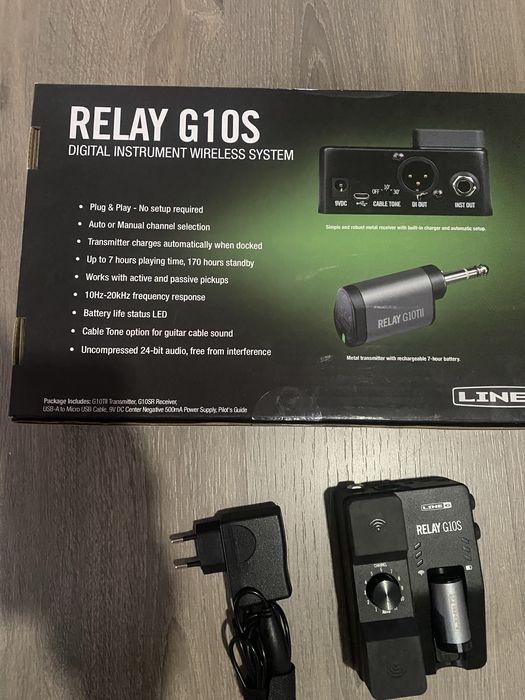 Line 6 relay G10s wireless