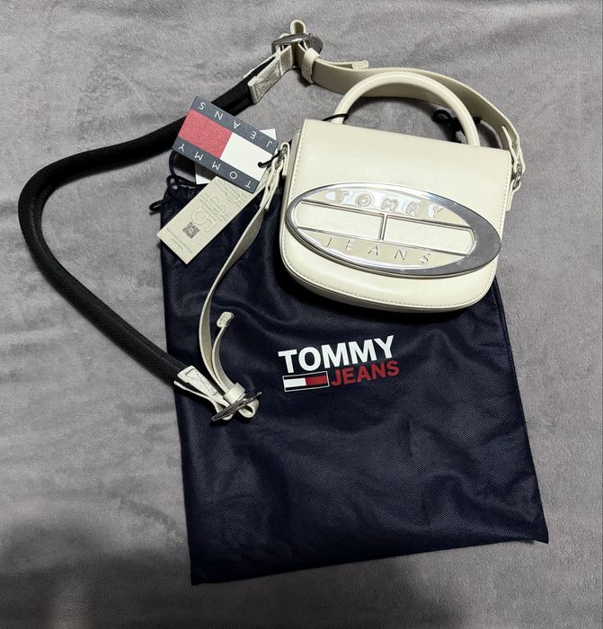 Mala Tommy Hilfiger Logo Plaque Crossover Original