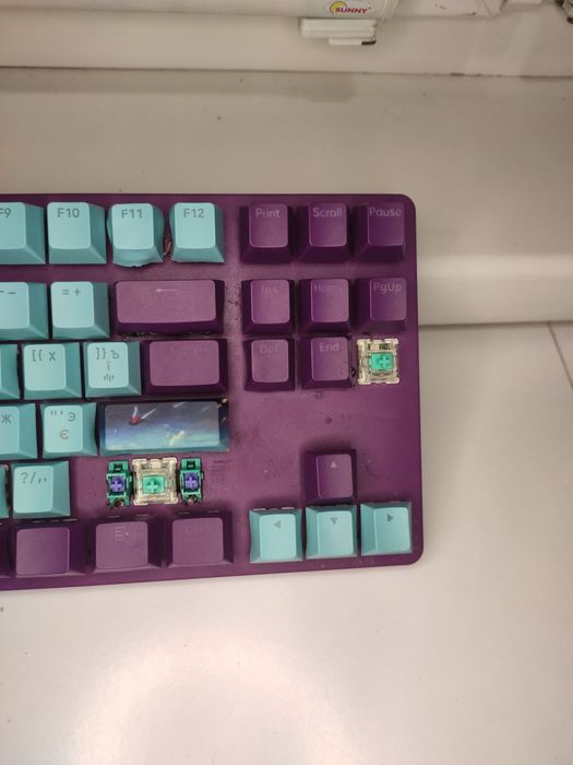 Игровая клавиатура DARK PROJECT One - 87 Night Sky - RGB ANSI (ENG/UA)