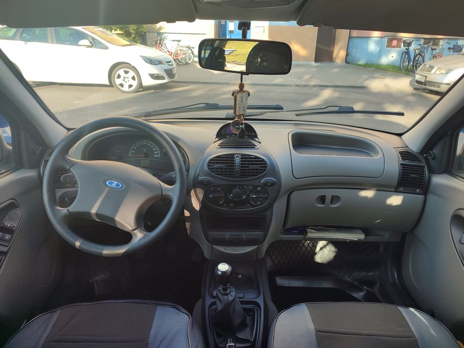 Lada Kalina 1119, 2008 r., 1.6 8v, klima, niski przebieg