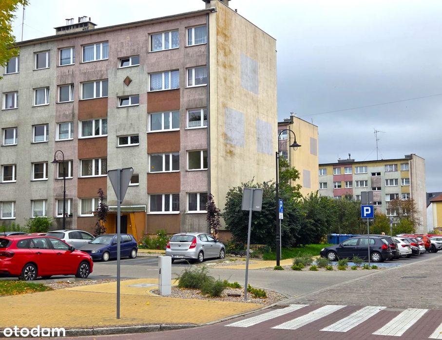 Przytulne 2 pokoje mieszkanie w samym CENTRUM Sławna , – 37 m² |