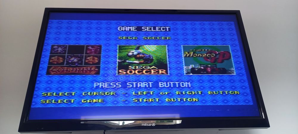 Sega Mega Drive II + 10 jogos