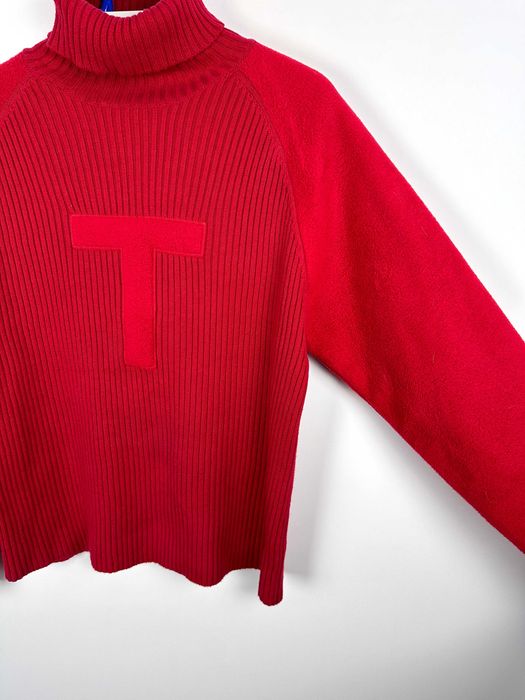 Sweter Tommy Hilfiger golf męski czerwony r. M
