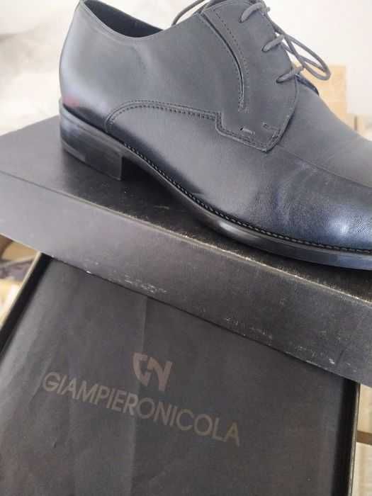 Шкіряні туфлі Giampiero Nicola 42 р. (Made in Italy) розмір 42 (28 см)
