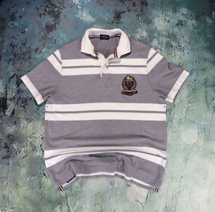 Vintage rugby polo Howick L – mega haft, top stan!