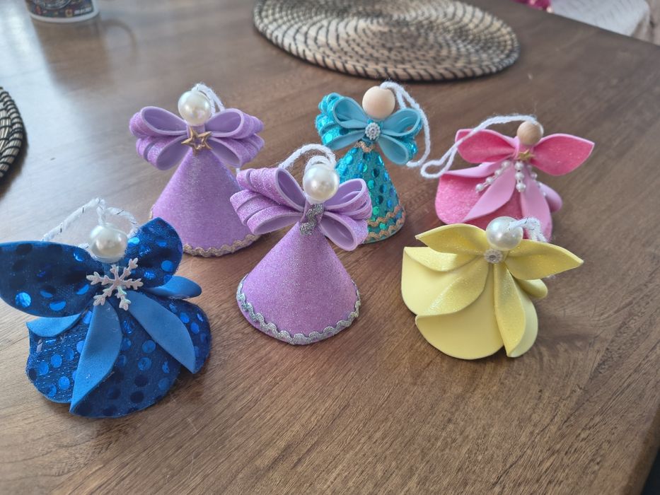 Aniołki rękodzieło, handmade