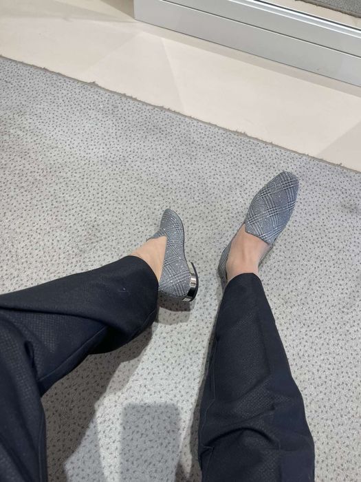 Лофери - срібні Jimmy Choo Оригінал