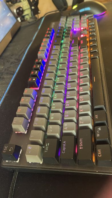 Клавіатура дротова Hator Starfall Rainbow Origin Red