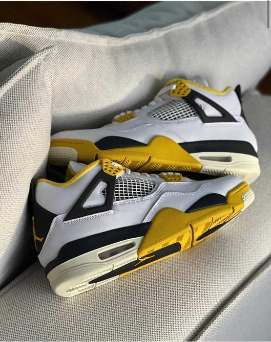 ОРИГІНАЛ! Air Jordan 4 Retro Vivid Sulfur 43 44 | AQ9129-101