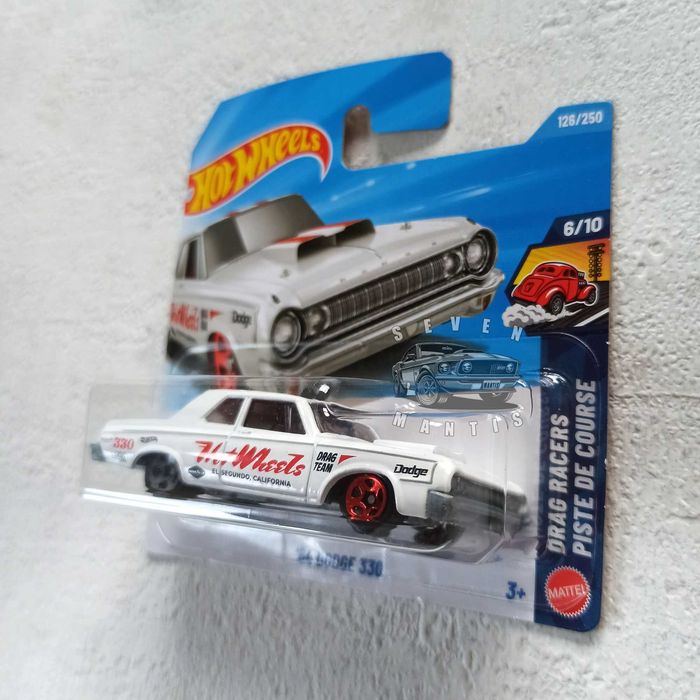 Hot Wheels '64 Dodge 330 1:64 (nowy w blistrze)