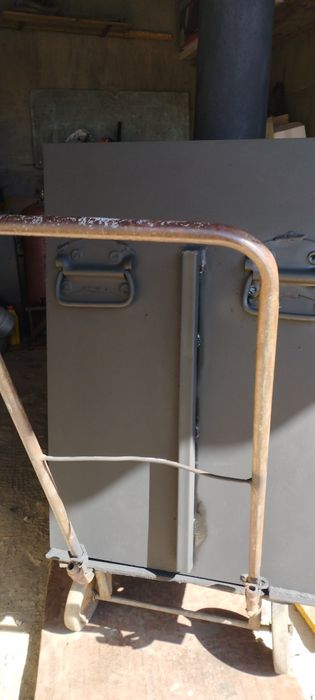 Печь для бани из толстостенного метала