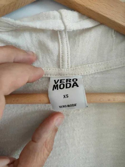 Cardigan de Malha Bege Vero Moda – Tamanho XS